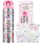 Y YOFUN YOFUN Decorate Your Own Water Bottle with 11 Sheets of Unicorn Stickers & Glitter Gems, Craft Kit & Art Kit for Children, Gift for Girls Age 4 5 6 7 8 9 10 Years Old Kids, BPA Free