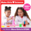 Doctor Jupiter Girls First Science Experiment Kit for Kids Ages 4-5-6-7-8 Birthday Gift Ideas for 4-8 Year Old Girls STEM Learning & Educational Toys