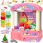 Cieyan Claw Machine for Kids, Arcade Games Mini Vending Machine with 10 Plush Animal and 12 Coin, Candy Claw Machine with Music, Gifts for Kids Birthday Gifts Toys for Girls Boys 5-8 8-13