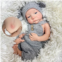 OtardDolls Reborn Baby Dolls, 18 Inch Realistic Newborn Baby Dolls Lifelike Newborn Handmade Full Silicone Baby Dolls with Toy Accessories Gift Set for Kids Age 3+