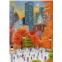 BBOLDIN Fall Central Park Puzzles 1000 Pieces for Adults, Fun Fall Winter Snow Jigsaw Puzzle, Autumn Art Puzzle Collage as Home Decor