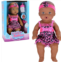 Waterbabies 13-inch Giggly Wiggly Doll with Water-Fill Technology and Removeable Onesie, Pink Safari, Kids Toys for Ages 3 Up by Just Play