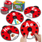 Coogam Interactive Alphabet Learning Toy, ABC Number Letters Spinning Game, Sight Words Animal Pattern Ladybug Cards, Montessori Educational Toy Gift for 3 4 5 Year Old Baby Toddle