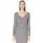 Cushnie Long Sleeved Knit Top with Curved Neckline and Cab