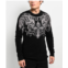 Affliction Winged Up Black Thermal Long Sleeve T-Shirt | Zumiez