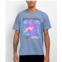 Santa Cruz Skate Pokemon & Santa Cruz Ghost Type 3 Mens Blue T-Shirt | Zumiez