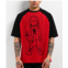 The Boondocks Riley Skate Fire Red Raglan T-Shirt | Zumiez