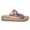 Fantasy Sandals womens daniella sandals in rose gold