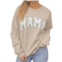 CHARLIE SOUTHERN mama collegiate sweatshirt in oatmeal