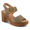 SPRING STEP SHOES gamona sandals in olive