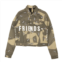 Vlone friends denim jacket - desert camo