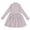 MarMar Copenhagen girls ribbed long sleeve dress in plum dust