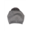 HAUTE SHORE brooklyn beanie faux pom pom in charcoal/charcoal