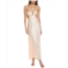 The Sei slant bias silk maxi dress