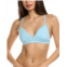 womens frankies bikinis billie bralette, s, blue