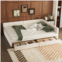 Streamdale Furniture streamdale queen size upholstered platform bed with usb and 2 drawers