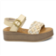 BLOWFISH lapaz braided platform sandal- wht sand in bone