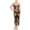 Rachel Rachel Roy plus womens printed faux-wrap maxi dress