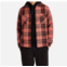 Wax London whiting foxham overshirt in red