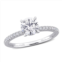 Created Forever 1 1/6ct tw lab-grown diamond solitaire engagement ring in 14k white gold