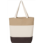 Q-Tees 11l tri-color tote