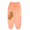 Bossi airbrush rhinestone sweatpants - perisan melon