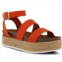 SPRING STEP SHOES larissa wedge sandal in orange