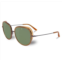 VUARNET cat eye sunglasses in transparent brown/ greygrey green lenses