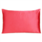 Homezia poppy red dreamy set of 2 silky satin queen pillowcases