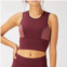 Michi baltic crop top in wine