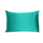 Homezia teal dreamy set of 2 silky satin king pillowcases