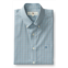 DUCK HEAD performance poplin camden sport shirt in azure blue