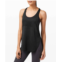 Lululemon twist around 2-in-1 tank in black