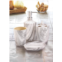 Actifo marble porcelain bath accessory set - grey