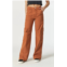 Mavi alva luxe twill cargo pant in cinnamon