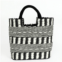 Pia Rossini dahlia bag in black/white