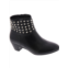 Masseys presley womens faux leather studded ankle boots