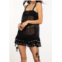 Ramy Brook neena swim cover up dress in black