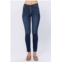 Judy Blue high rise button fly jeans in dark wash