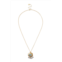 CHAN LUU womens ostra necklace in emerald mix