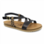 BLOWFISH womens mercury sandal in black/leopard print