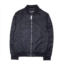 KARL LAGERFELD mens zip-up jacket in black camo