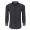 Tom Baine slim fit performance long sleeve geometric button down