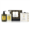 Spongelle freesia pear body gift set in yellow/white/black