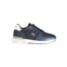 Blauer polyester mens sneaker