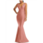 Cynthia & Sahar womens ruched polyester evening dress