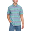 Junk Food mens striped woven button-down shirt