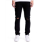 Crysp Denim mens atlantic denim jeans in jet black