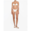 REVEL REY cora bikini bottom in cream snake