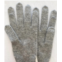 White + Warren cashmere texting gloves in grey heather